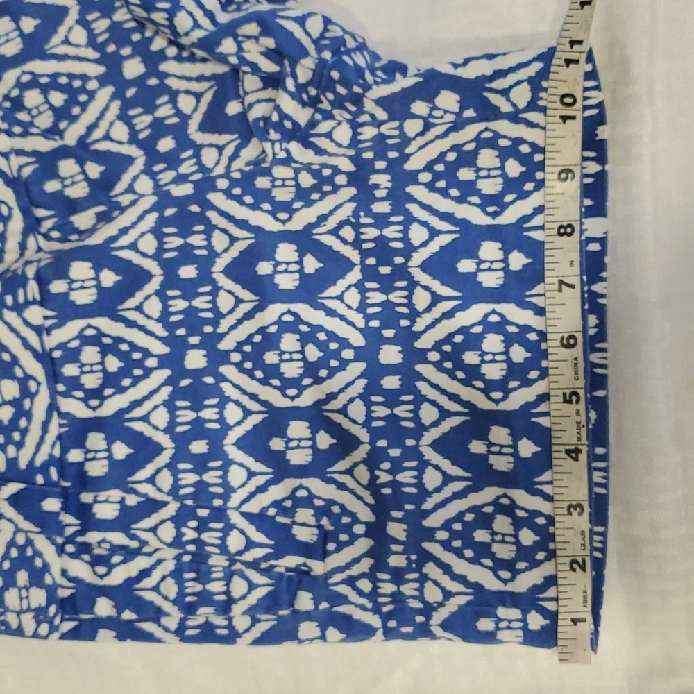J.crew stretch city fit blue shorts size 2 - Picture 10 of 11